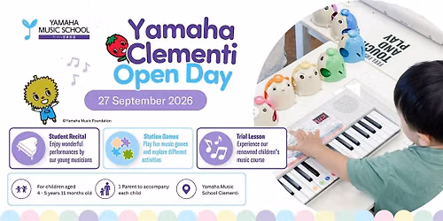 Yamaha Clementi Open Day
