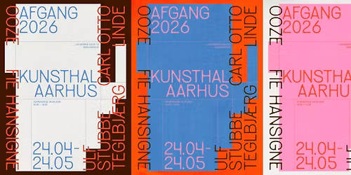 Opening of "Ooze: Afgang 2026"