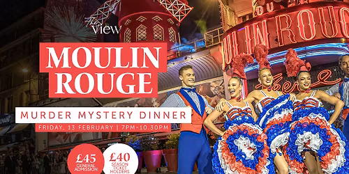 Moulin Rouge Murder Mystery Dinner