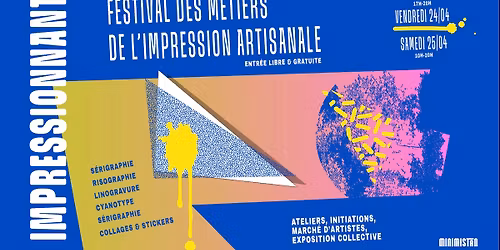 IMPRESSIONNANT - Festival des m\u00e9tiers de l'impression artisanale
