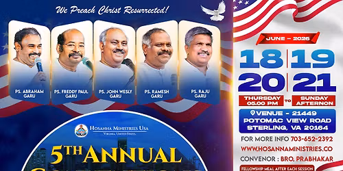 Hosanna Ministries USA 5th Annual Convention 