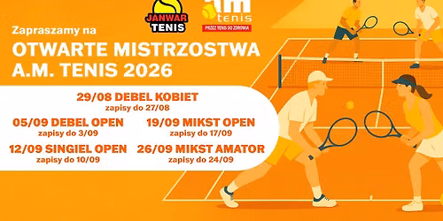 MISTRZOSTWA A.M. TENIS 2026 DEBEL SINGIEL MIKST