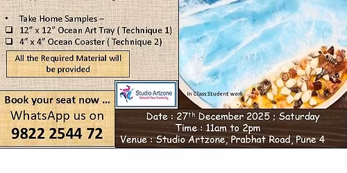 Resin Ocean Art Workshop