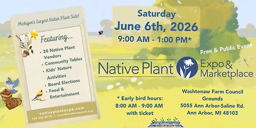 2026 Native Plant Expo & Marketplace