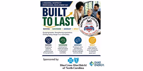 BUILT TO LAST-  NONPROFIT PROFESSIONAL DEVELOPMENT DAY