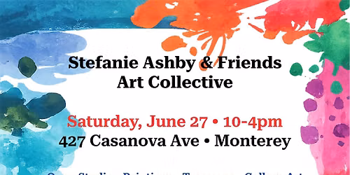 OPEN STUDIO & BACKYARD BAZAAR