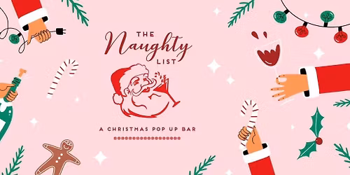 The Naughty List Christmas POP-UP Bar