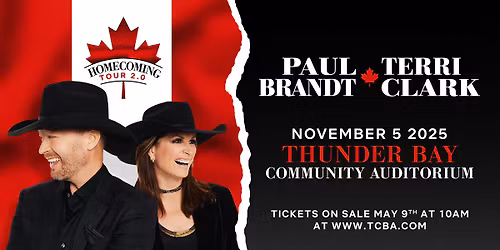 Paul Brandt & Terri Clark Homecoming Tour 2.0