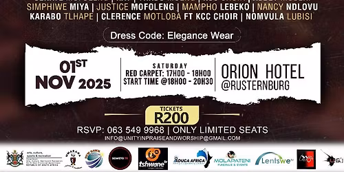 The launch UNITY IN PRAISE