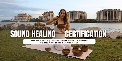 Sound Healing Certification | 2-Day In-Person Training