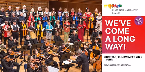 Jahreskonzert Luzern: Best of We\u2018ve Come a Long Way