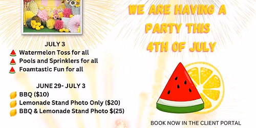 The 4th of July Celebration!