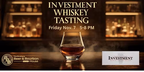 Investment Whiskey Tasting