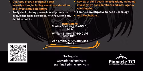 Beyond the Obvious - A Deeper Dive into Death & Homicide 