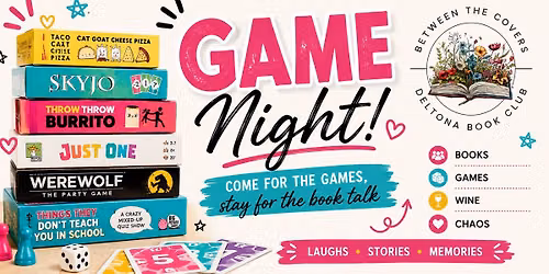 Between the Covers Game Night