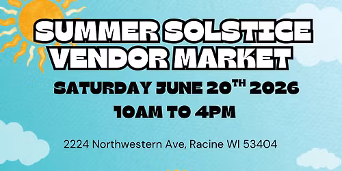 Summer Solstice Vendor Market