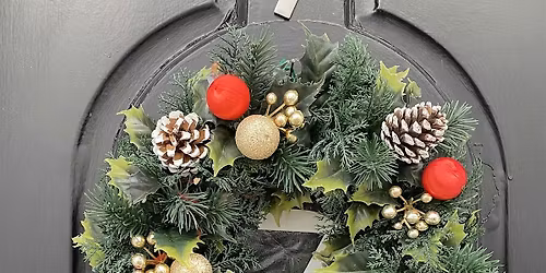 Christmas wreath - Brighton workshop