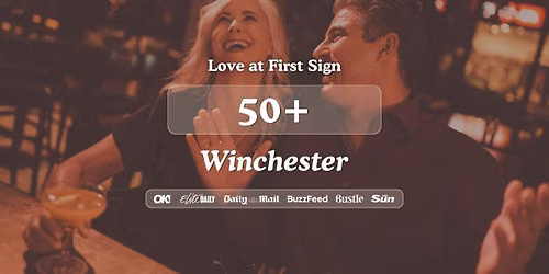 50+ Singles Night at Stable Winchester | Love at First Sign