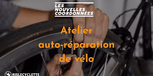 Atelier auto-r\u00e9paration de v\u00e9lo avec la RisleCyclette