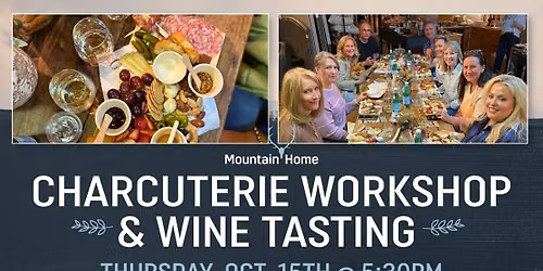 Charcuterie Workshop & Wine Tasting