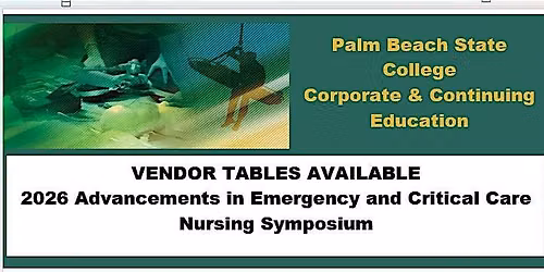 2026 Nursing Symposium Vendor Tables