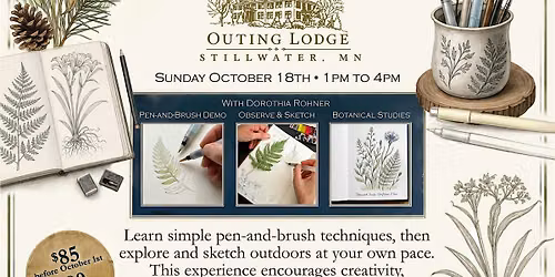 Nature Sketching Art Class