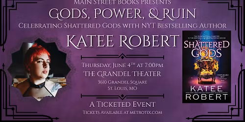 Gods, Power, & Ruin: Celebrating SHATTERED GODS with NYT Bestselling Author Katee Robert