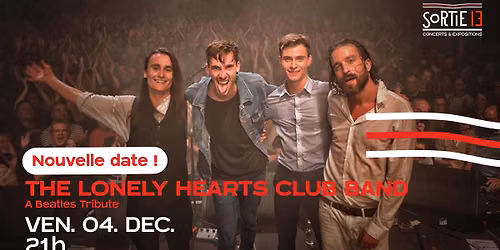 The Lonely Hearts Club Band \u00b7 4 D\u00e9cembre 2026 \u00b7 Sortie 13 - Pessac