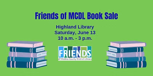 Friends of MCDL Book Sale - HIGHLAND LIBRARY