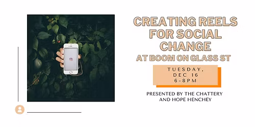 Creating Reels for Social Change at BOOM