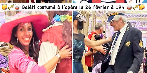 Bal\u00e8ti costum\u00e9 \u00e0 l'op\u00e9ra de Nice avec le groupe " Tchatchao"