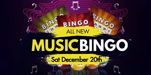 SINGO *NEW TIME* (Bingo Meets Music)(FREE EVENT & Prizes)