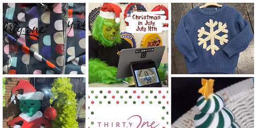 Christmas in July at Mabel\u2019s Merkantil w\/Thirty One by Katina