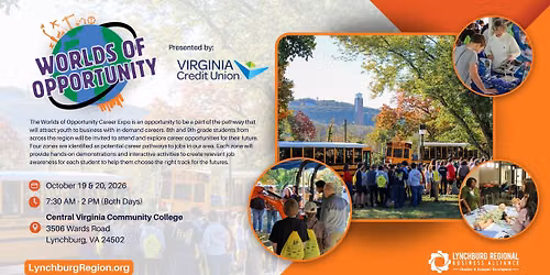 Worlds of Opportunity, presented by Virginia Credit Union