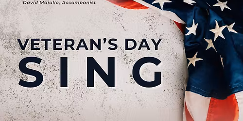 Verdi Requiem Community Sing in for Veteran's Day