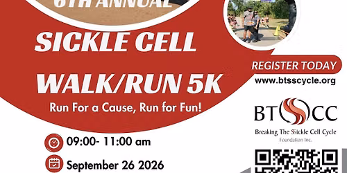 6th Annual Sickle Cell Warrior Walk & Run 5K | Nashville 2026