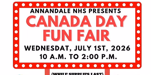 Canada Day at Annandale NHS