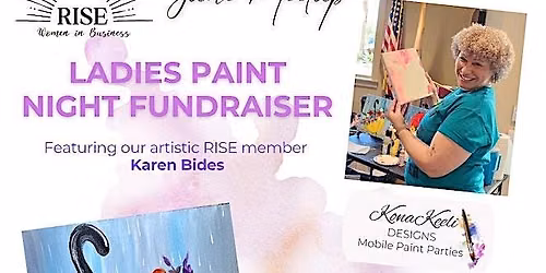 Ladies Paint Night Fundraiser