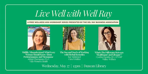 Well Ray Wellness Workshops