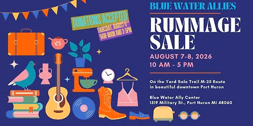 Blue Water Allies Rummage Sale