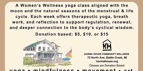 Women\u2019s Cyclical Wellness Yoga