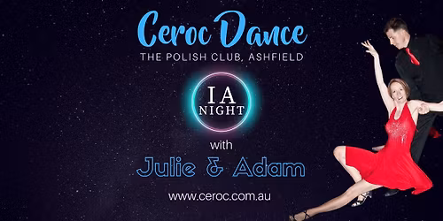Ceroc Dancing @ Ashfield - I\/A Night \ud83e\udd29