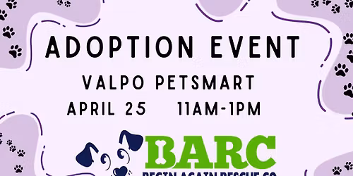 Adoption Event at Valparaiso Petsmart 