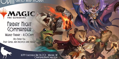 FNM: Commander Night - MAGIC: THE GATHERING - Weekly Play Event