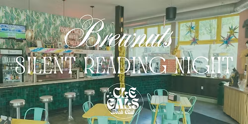 Clegalsbookclub x Brewnuts Silent Reading Night