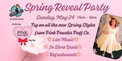 Spring Reveal Pop Up Party