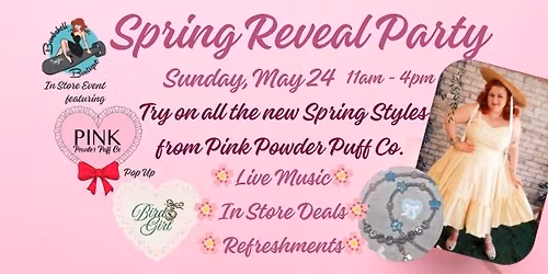 Spring Reveal Pop Up Party