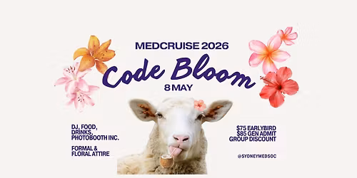 MEDCRUISE 2026 \u2014 CODE BLOOM \ud83c\udf38