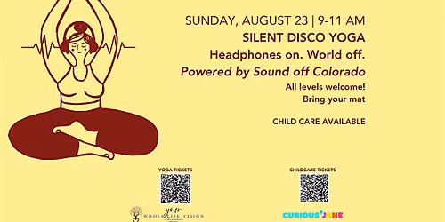 SILENT DISCO HEADPHONE YOGA!