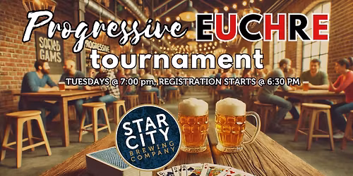 Progressive Euchre Night